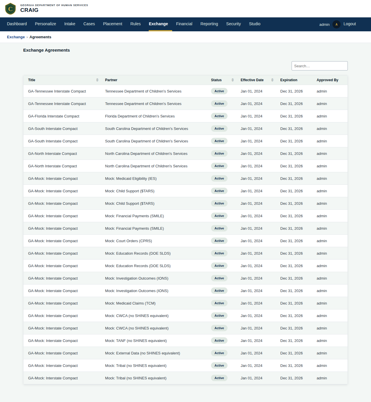 Exchange Agreements